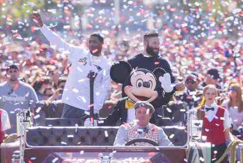 Super Bowl Stars Go to Disneyland!