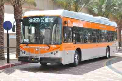 First Zero-Emissions Electric Buses for LA Metro