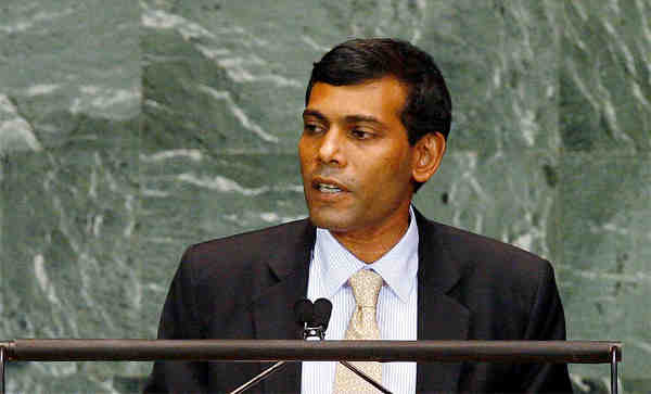 Former President of Maldives Mohamed Nasheed. UN Photo / Devra Berkowitz (file)