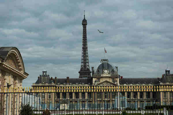 View of Paris, France, from UNESCO headquarters. UN Photo/Mark Garten