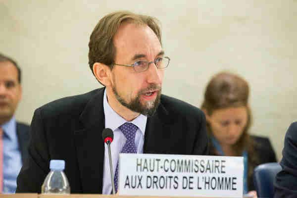 High Commissioner for Human Rights Zeid Ra’ad Al Hussein. UN Photo/Pierre Albouy