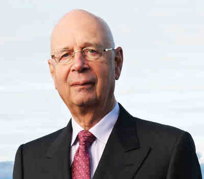 Klaus Schwab, founder and executive chairman of the World Economic Forum