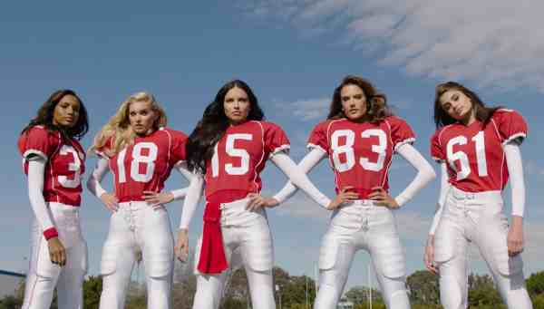 Score More: How Victoria's Secret Angels Play Football