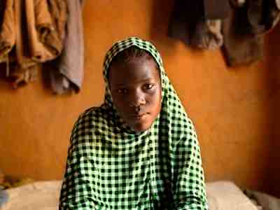 Nafissa, 17 from Niger, was married at 16. Three months after marrying she became pregnant. She gave birth to a still born baby.