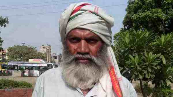 A Poor Jobless Man in India. Photo: Rakesh Raman