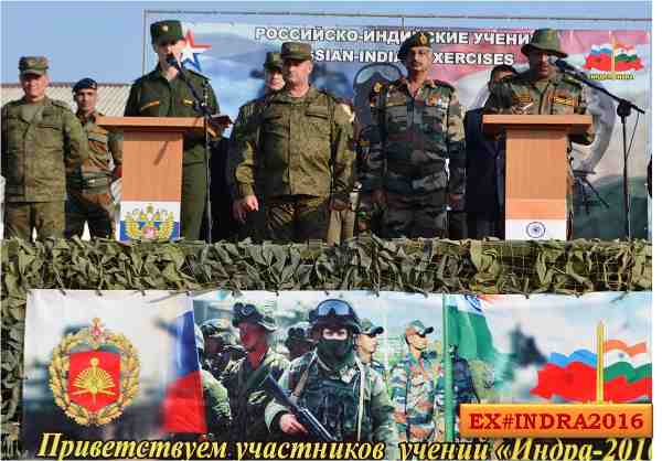 India-Russia Joint Military Exercise to Fight Terrorism