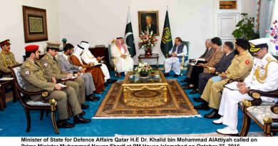 Pakistan to Help Qatar Fight Terrorism