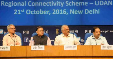 The Union Minister for Civil Aviation, Shri Ashok Gajapathi Raju Pusapati at the launch of the Regional Connectivity Scheme-UDAN of MoCA, in New Delhi on October 21, 2016