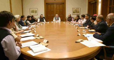 Narendra Modi chairing the meeting on demonetization, in New Delhi on November 13, 2016