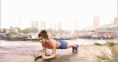 Jacqueline Fernandes prepares to join the Puma - Do You Movement on 6th November