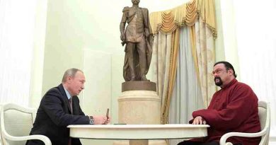 Vladimir Putin With Actor Steven Seagal