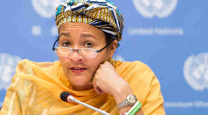 Amina J. Mohammed of Nigeria. UN Photo / Mark Garten