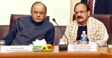The Union Minister for Finance and Corporate Affairs, Shri Arun Jaitley and the Union Minister for Urban Development, Housing & Urban Poverty Alleviation and Information & Broadcasting, Shri M. Venkaiah Naidu at a meeting about proposed reforms for improving Ease of Doing Business in India, in New Delhi on December 19, 2016.