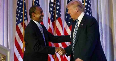 Dr. Ben Carson with Donald Trump