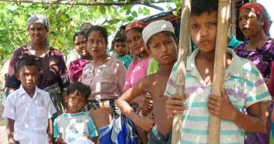 Residents of the Thet Kae Pyin camp for displaced people in Sittwe, Rakhine State, Myanmar. (file) Photo: OCHA/P.Peron
