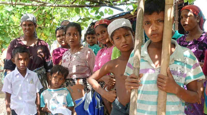 Residents of the Thet Kae Pyin camp for displaced people in Sittwe, Rakhine State, Myanmar. (file) Photo: OCHA/P.Peron