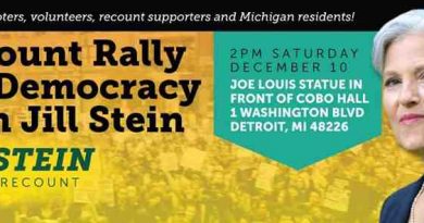 Stand Up for Democracy: Recount Rally with Jill Stein