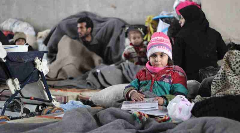 UNICEF Reports Winter Threat to Children in the Middle East