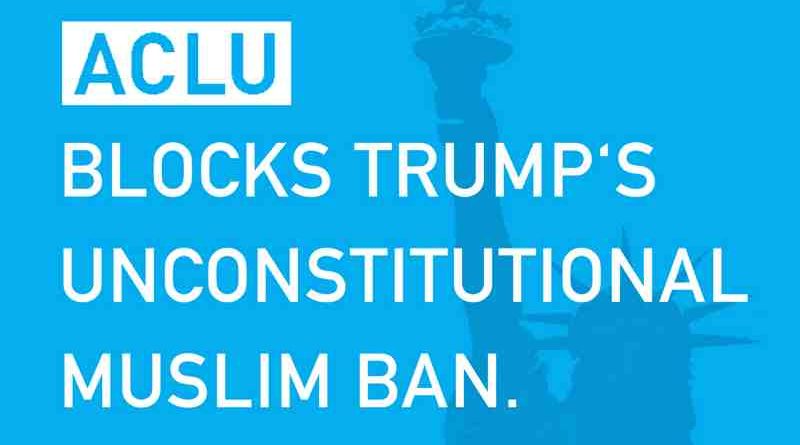 Court Blocks President Trump's Muslim Ban Order