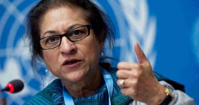 Special Rapporteur on the human rights situation in Iran Asma Jahangir. UN Photo / Jean-Marc Ferré