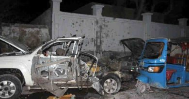 Violent extremists have carried out bombings in the Somali capital of Mogadishu on various occasions. Shown here is the aftermath of a car bomb attack on the city's Banadir Beach hotel on 25 August 2016. Photo: UN Somalia (file)