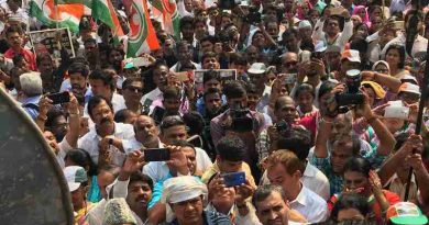 People of India Protesting Against Narendra Modi Government on January 18, 2017