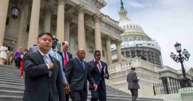 Congressman Lieu joins civil rights leader Congressman John Lewis and House Democrats during the House Democrats Sit-In on Gun Control. (Representational image)