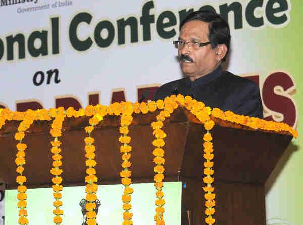 Shripad Yesso Naik addressing at the inauguration of the International Conference on “Yoga for Diabetes”, in New Delhi on January 04, 2017