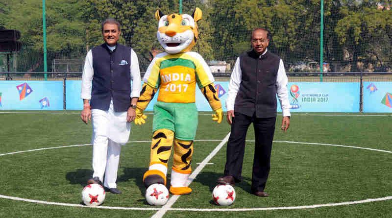 Mascot Unveiled for FIFA Under 17 World Cup India