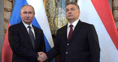 Russian President Vladimir Putin with Prime Minister of Hungary Viktor Orban