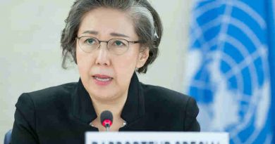 Special Rapporteur on the human rights situation in Myanmar Yanghee Lee. UN Photo/Jean-Marc Ferré