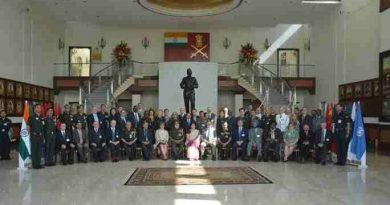 Military and Police Officers Attend Course on Peace and Security in India