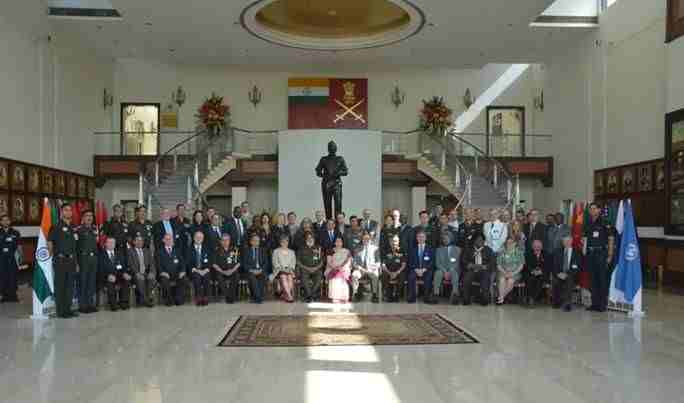 Military and Police Officers Attend Course on Peace and Security in India