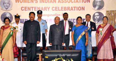 The President, Shri Pranab Mukherjee at the Centenary Celebrations of Women’s Indian Association, in Chennai on March 03, 2017. The Governor of Tamil Nadu, Shri C. Vidyasagar, the Social Welfare Minister of Tamil Nadu, Shri V. Saroja and other dignitaries are also seen.