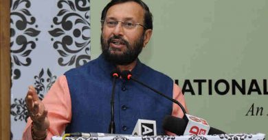 Prakash Javadekar addressing at the inauguration of the ‘National Consultation on Revised Accreditation Framework’, organised by the National Assessment and Accreditation Council (NAAC), in New Delhi on April 25, 2017