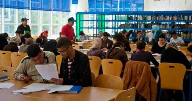 Students at a university library in Rabat, Morocco. Photo: Arne Hoel/World Bank