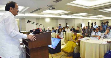 M. Venkaiah Naidu addressing at the workshop on Smart Cities and Informed Urbanization, in New Delhi on April 27, 2017