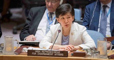 Izumi Nakamitsu, UN High Representative for Disarmament Affairs, addresses the Security Council debate on non-proliferation of weapons of mass destruction. UN Photo/Manuel Elias