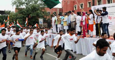 Slum Yuva Daud in New Delhi on July 30, 2017