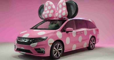 Honda Goes Fashion Forward with Debut Display of One-of-a-Kind “MINNIE VAN” – Custom-Designed Odyssey Created for Disney D23 Expo