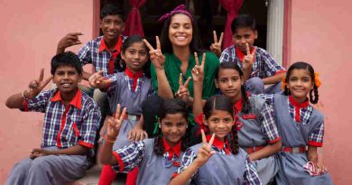 On 12 July 2017 in India, Lilly Singh visited a school run by the Madhya Pradesh State government in Bhopal where she met with students 11- 14 years of age.