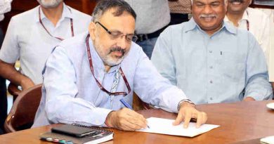 Rajiv Gauba takes over as Union Home Secretary, in New Delhi on August 31, 2017