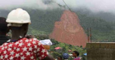 On 14 August 2017, a massive landslide in the Regent area of Freetown, Sierra Leone, has lead to hundreds of deaths as sites flood across the capital city.