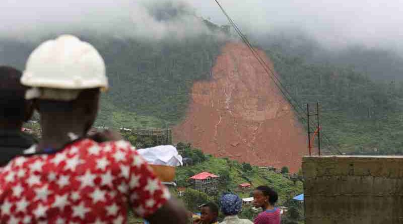 On 14 August 2017, a massive landslide in the Regent area of Freetown, Sierra Leone, has lead to hundreds of deaths as sites flood across the capital city.