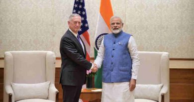 The US Defence Secretary, Mr. Jim Mattis calls on the Prime Minister, Shri Narendra Modi, in New Delhi on September 26, 2017.