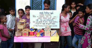 Products made by RMN Foundation school students at our production unit in Dwarka, New Delhi