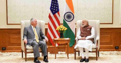 The US Secretary of State, Mr. Rex Tillerson calls on the Prime Minister, Shri Narendra Modi, in New Delhi on October 25, 2017.