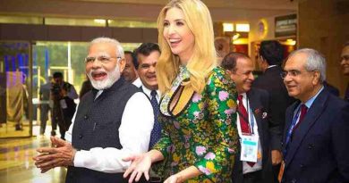 PM Narendra Modi with Ivanka Trump