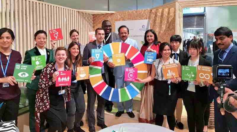 India's Minister of Environment, Forest and Climate Change, Harsh Vardhan attending the meeting of Conference of Parties (COP-23) at Bonn in Germany. Photo: Harsh Vardhan