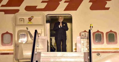 Narendra Modi arrives at New Delhi, after his 3-day visit to Manila, Philippines, on November 14, 2017. file photo